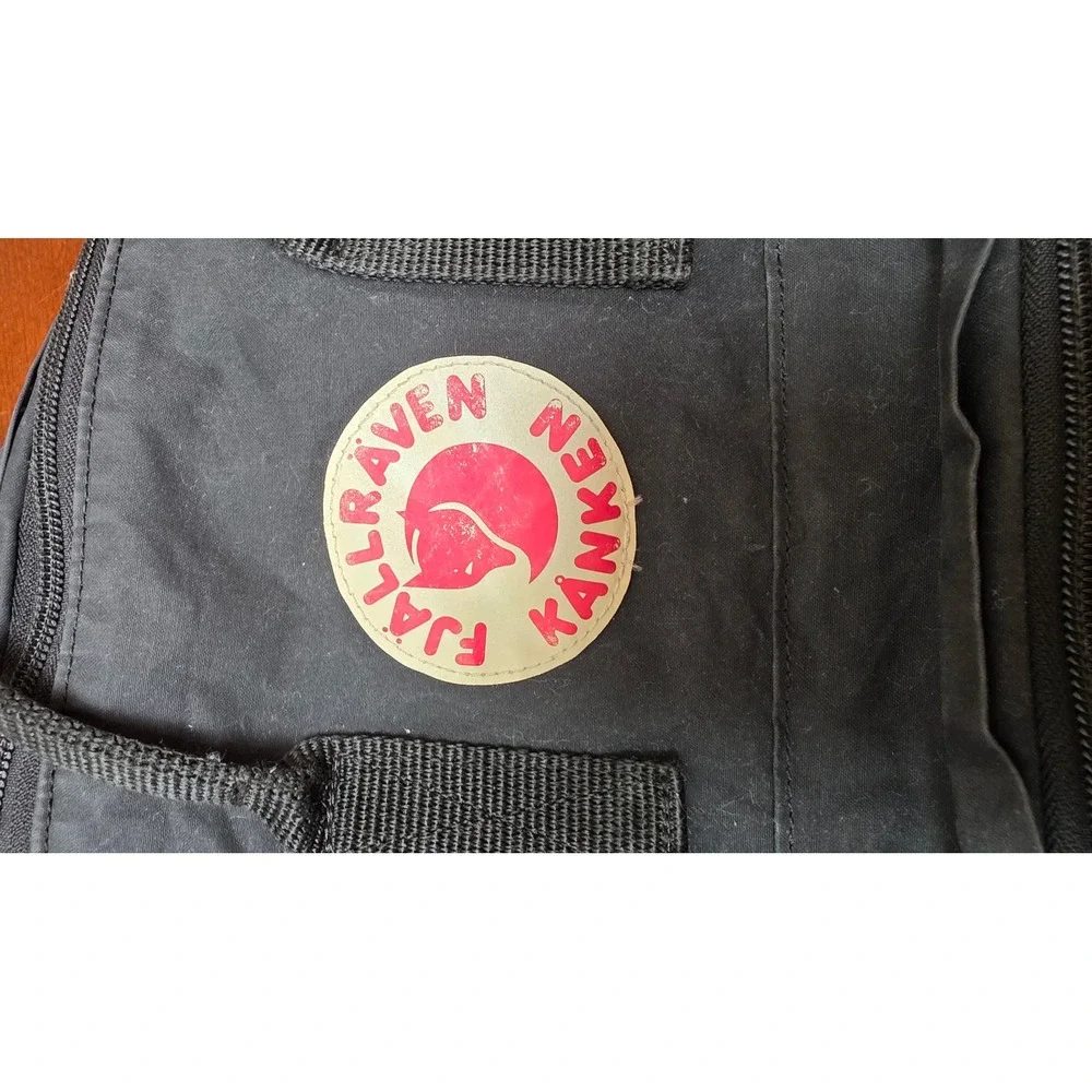 Fjallraven Kanken Backpack Unisex Black 23510 Classic School Bag